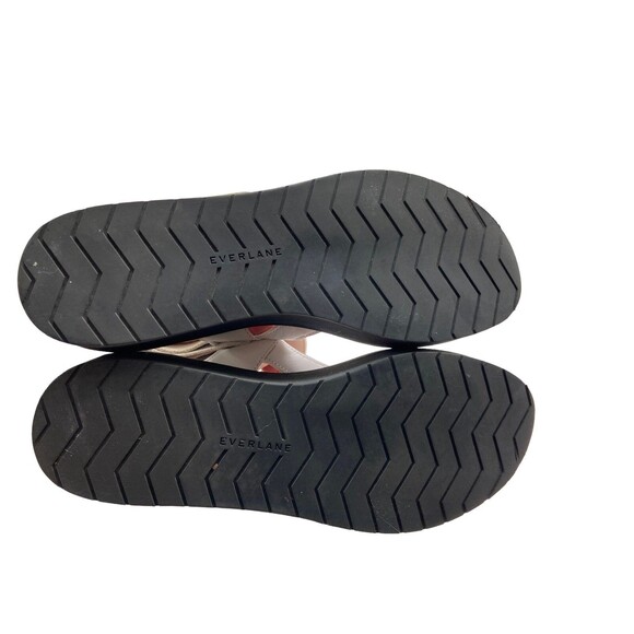 Everlane Womens The Leather Platform Sandal Size 10 White Chunky Adjustable - Picture 7 of 13